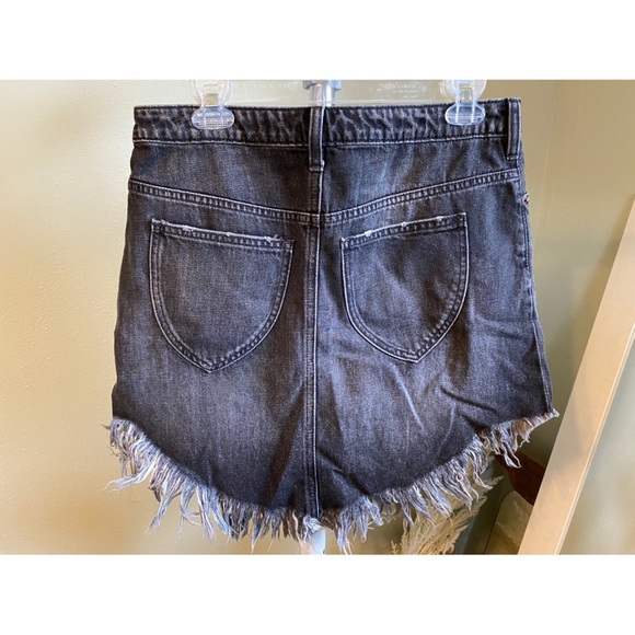 Free People Denim Mini Skirt - Picture 4 of 4